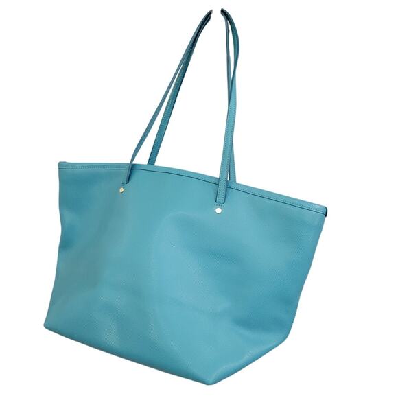 Coach Street Zip Tote Shoulder Bag Crossgrain Leather Womens Handbag Purse Large - Picture 6 of 11